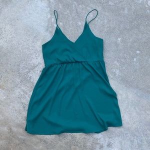 New Year’s Eve Dress - Hunter Green Size 4